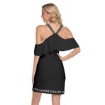 Coo Cami Dress With Ruffle - Image 4